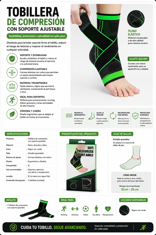 Tobillera Ortopédica AnklePro